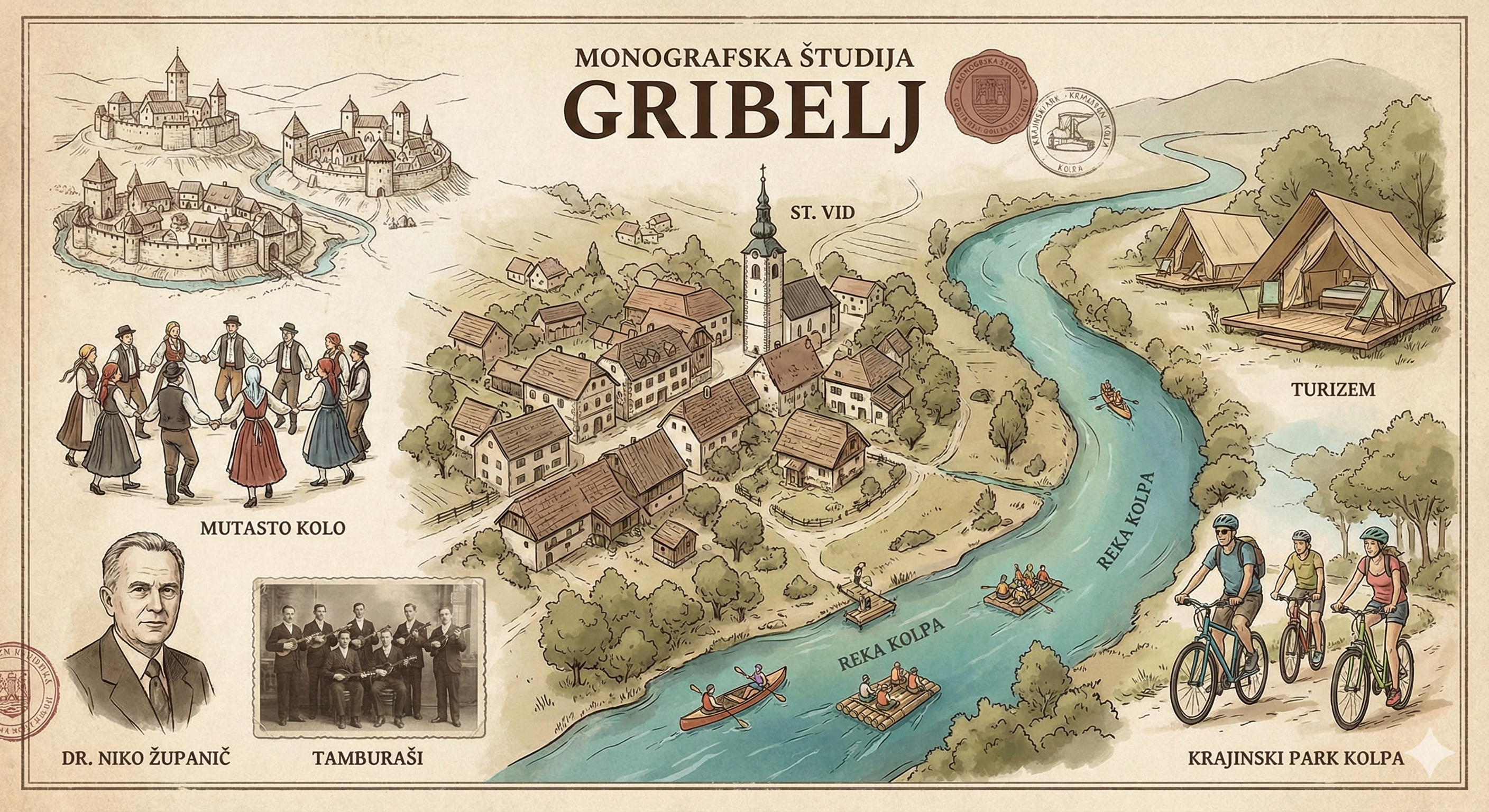 Etnološka in naravna dediščina Gribelj